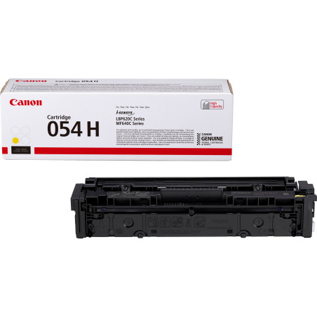 Canon Toner giallo 054 HC LBP623Cdw LBP621Cw MF645Cx MF643Cdw MF641Cw-2.300 pag