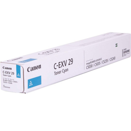 TONER CIANO PER C-EXV29 IR ADV C5030 C5030i C5035 C5035i C5235i C5240i