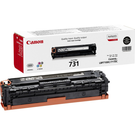 TONER NERO PER LBP7100Cn, LBP7100Cw 731BK