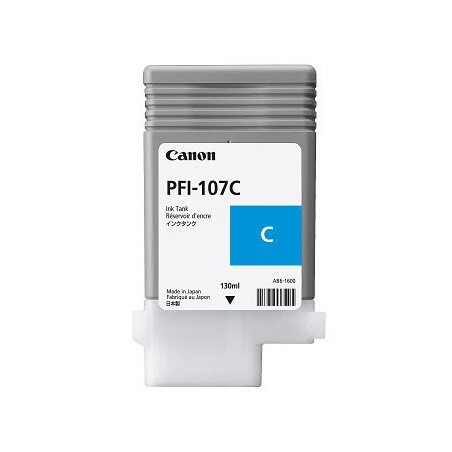 INK CARTRIDGE PFI-107C CIANO 130ml