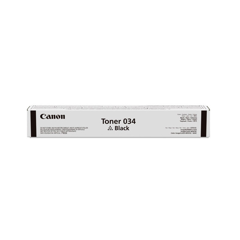 TONER NERO CANON 034 PER iR C1225iF 12.000 pag