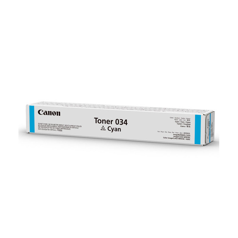 TONER CIANO CANON 034 PER iR C1225iF 7.300 pag