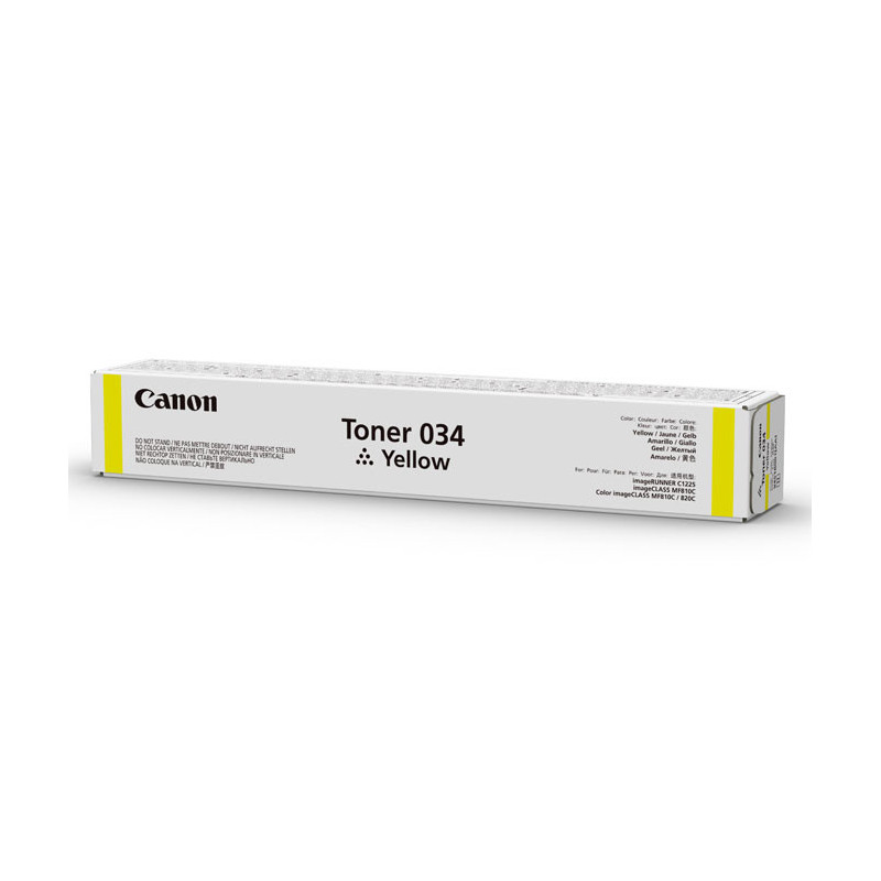 TONER GIALLO CANON 034 PER iR C1225iF 7.300 pag