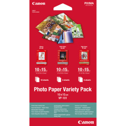 CANON CONF. MULTIPLA CARTA FOTO VP-101 10x15cm GP-501 10fg SG-201 5fg PP-201 5fg