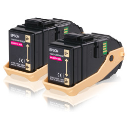 TONER CARTRIDGE ACUBRITE MAGENTA (S050603), IN CONFEZIONE DOPPIA