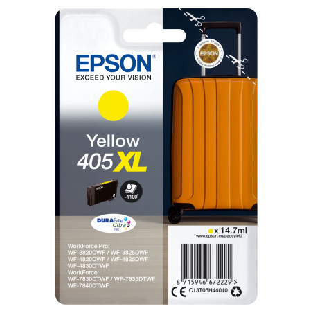 Cartucce di inchiostro Epson Giallo serie 405XL