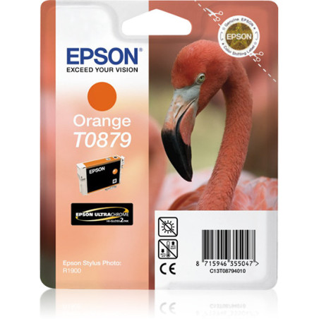 INK A PIGMENTI ARANCIO EPSON ULTRACHROME HI-GLOSS2 BLISTER C RF