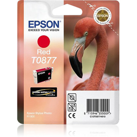 INK A PIGMENTI ROSSO EPSON ULTRACHROME HI-GLOSS2 BLISTER RS