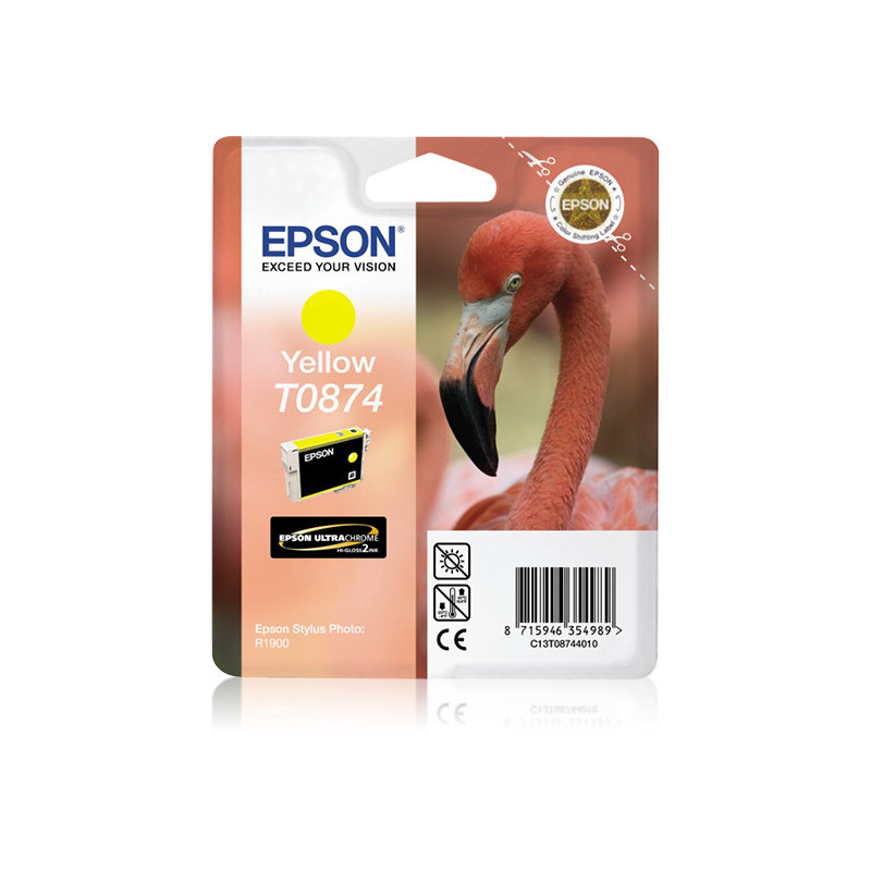 INK A PIGMENTI GIALLO EPSON ULTRACHROME HI-GLOSS2 BLISTER RS