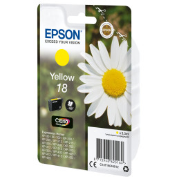 CARTUCCIA GIALLO EPSON CLARIA HOME SERIE 18 MARGHERITA IN CONF. BLISTER RS