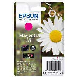 CARTUCCIA MAGENTA EPSON CLARIA HOME SERIE 18 MARGHERITA IN CONF. BLISTER RS