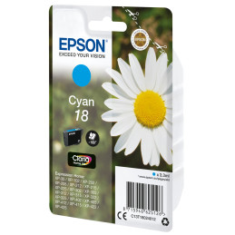 CARTUCCIA CIANO EPSON CLARIA HOMESERIE 18 MARGHERITA IN CONF. BLISTER RS