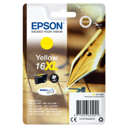 CARTUCCIA A PIGMENTI GIALLO EPSON DURABRITE ULTRA SERIE 16XL PENNA E CRUCIVERBA