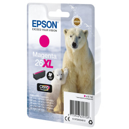 CARTUCCIA MAGENTA EPSON CLARIA PREMIUM, SERIE 26XL ORSO POLARE, IN BLISTER