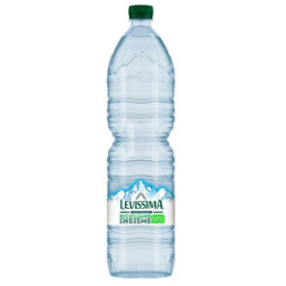 Acqua naturale bottiglia PET 100 riciclabile 1,5lt Levissima