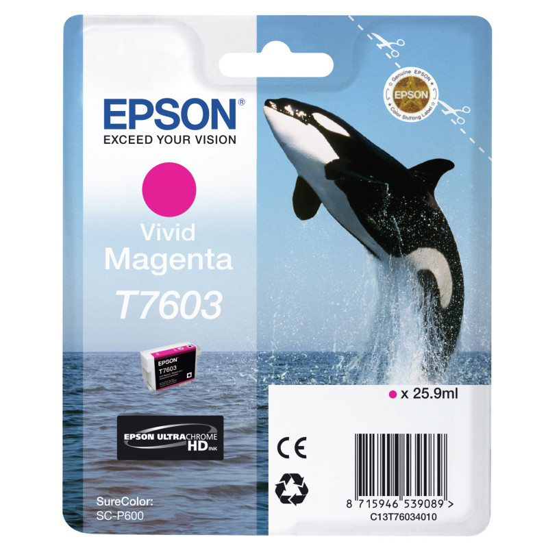 'CARTUCCIA INCHIOSTRO A PIGM.MAGENTA T7603