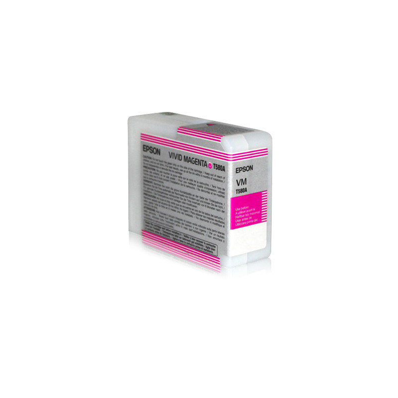 TANICA INCHIOSTRO A PIGMENTI EPSON ULTRACHROME K3 VIVID-MAGENTA (80ML).