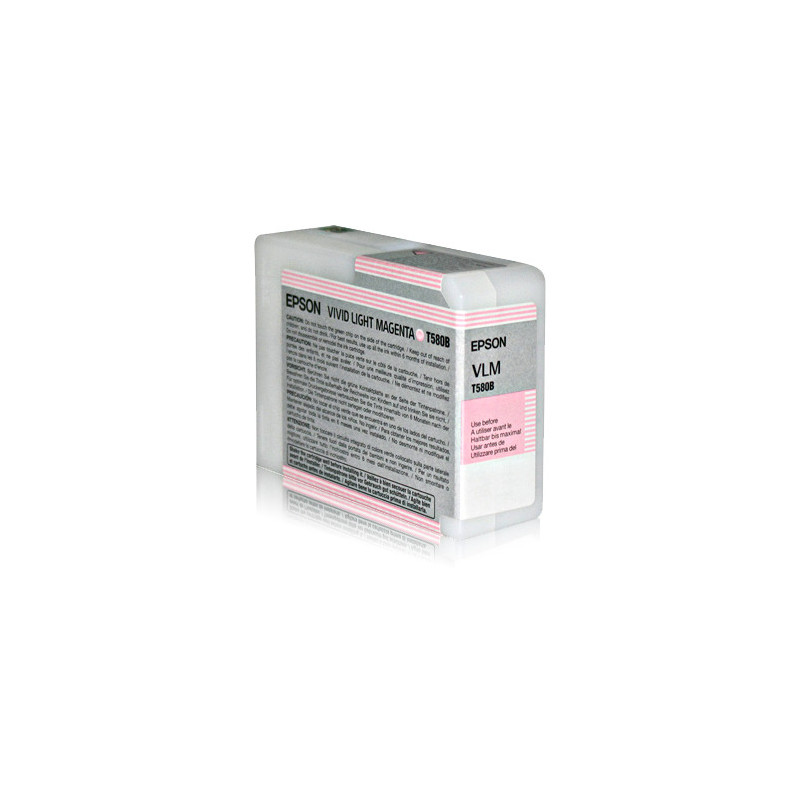 TANICA INCHIOSTRO A PIGMENTI EPSON ULTRACHROME K3 VIVID-MAGENTA CHIARO (80ML).