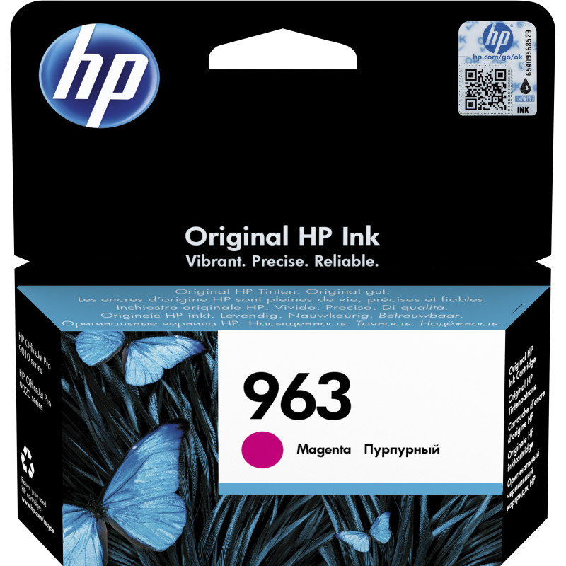 Cartuccia inchiostro Magenta HP963 per Hp OfficeJet 9000 serie