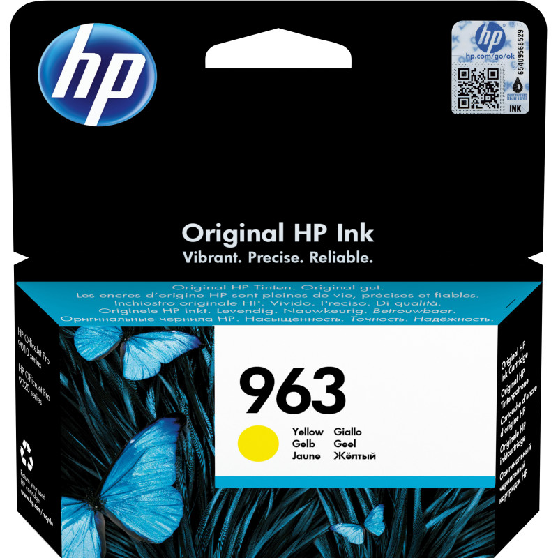 Cartuccia inchiostro Giallo HP963 per Hp OfficeJet 9000 serie