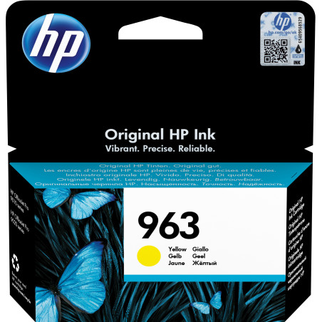 Cartuccia inchiostro Giallo HP963 per Hp OfficeJet 9000 serie