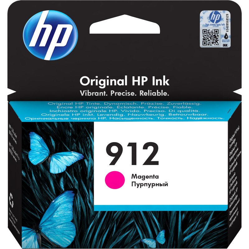 Cartuccia inchiostro Magenta HP 912 per Hp Officejet 8000 serie