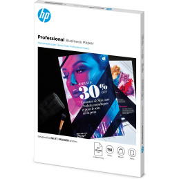 Confezione da 50 fogli carta professionale lucida HP per getto d'inchiostro A3