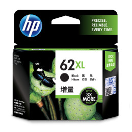 CARTUCCIA A GETTO D'INK HP N. 62XL NERO