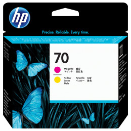 TESTINA DI STAMPA HP 70, MAGENTA E GIALLO