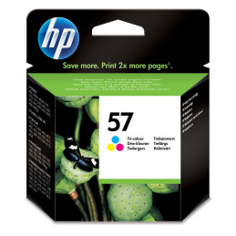 CARTUCCIA A GETTO D'INK HP N.57 TRICROMIA (17ML)