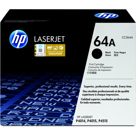 CARTUCCIA DI STAMPA NERO LASERJET CC364A