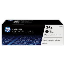 2 CARTUCCE DI STAMPA HP LASERJET NR. 35