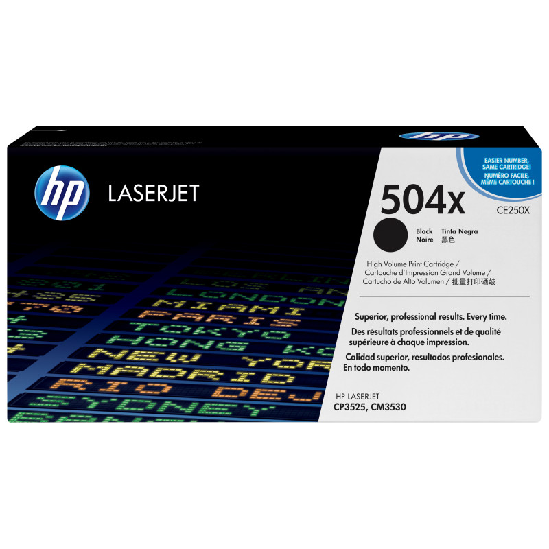 TONER NERO COLOR LASERJET CE250X PRINT CARTRIDGE WITH COLORSPHERE