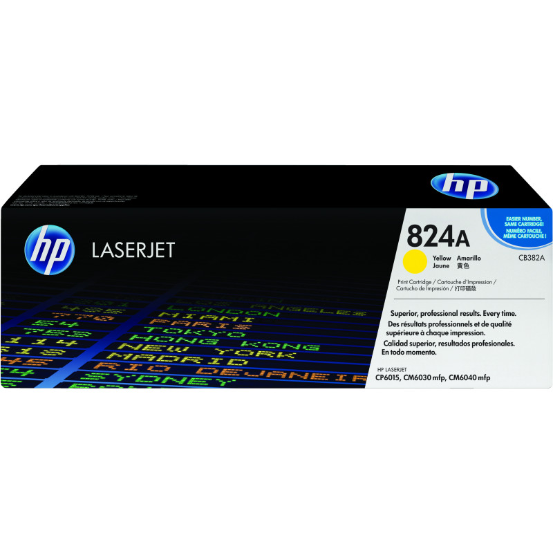 CARTUCCIA DI STAMPA HP COLOR LASERJET GIALLO CON TONER HP COLORSPHERE