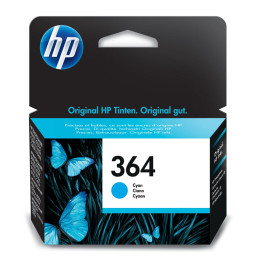 CARTUCCIA A GETTO D'INK HP N.364 CIANO