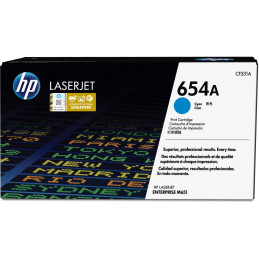 HP 654A TONER CARTRIDGE CIANO LASER JET