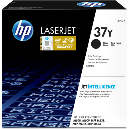 TONER NERO HP 37Y LASERJET ENTERPRISE SERIE M631-M632-M633-M609-M608