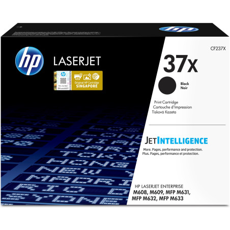 TONER NERO HP 37X LASERJET ENTERPRISE SERIE M631-M632-M608-M609