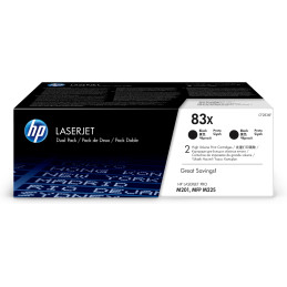 CF 2 TONER NERO ALTA CAPACITA'  83X