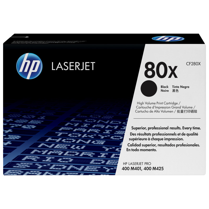 80X BLACK LASERJET TONER