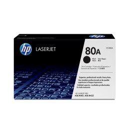 80A BLACK LASERJET TONER