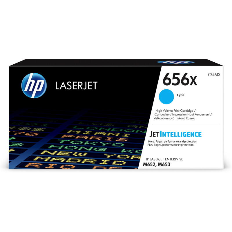 TONER CIANO HP656X COLOR LASERJET ENTERPRISE M652-M653