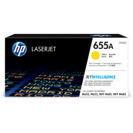 TONER GIALLO HP 655A COLOR LASERJET ENTERPRISE SERIE M652-M653-M681-M683