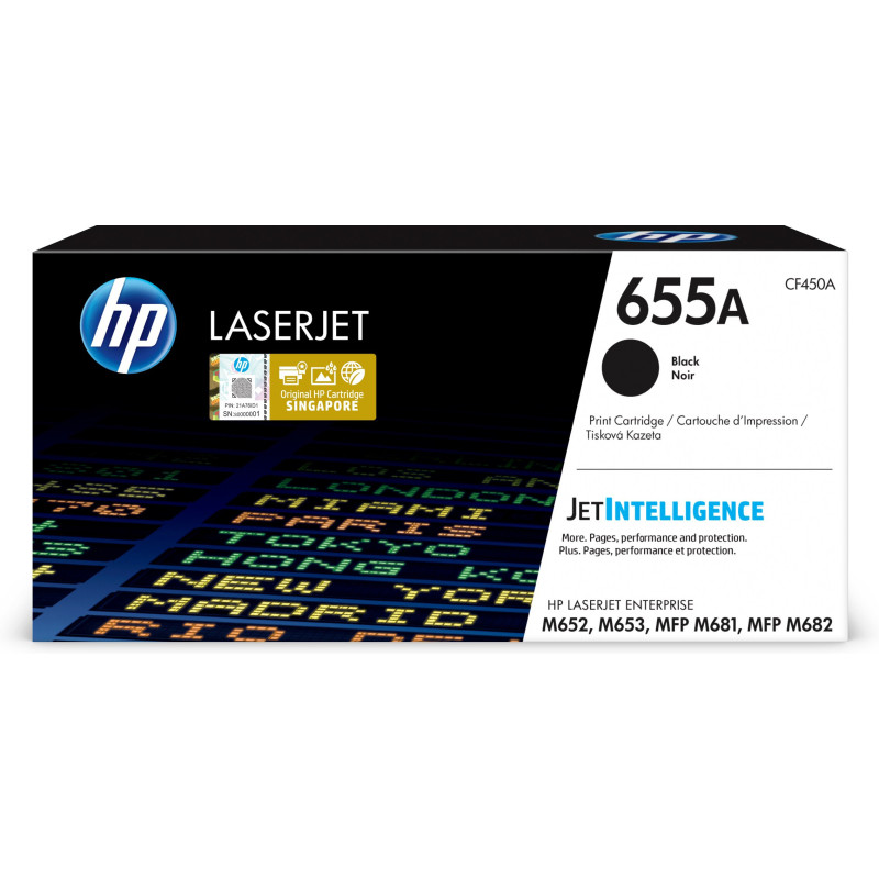 TONER NERO HP 655A COLOR LASERJET ENTERPRISE SERIE M652-M653-M681-M682