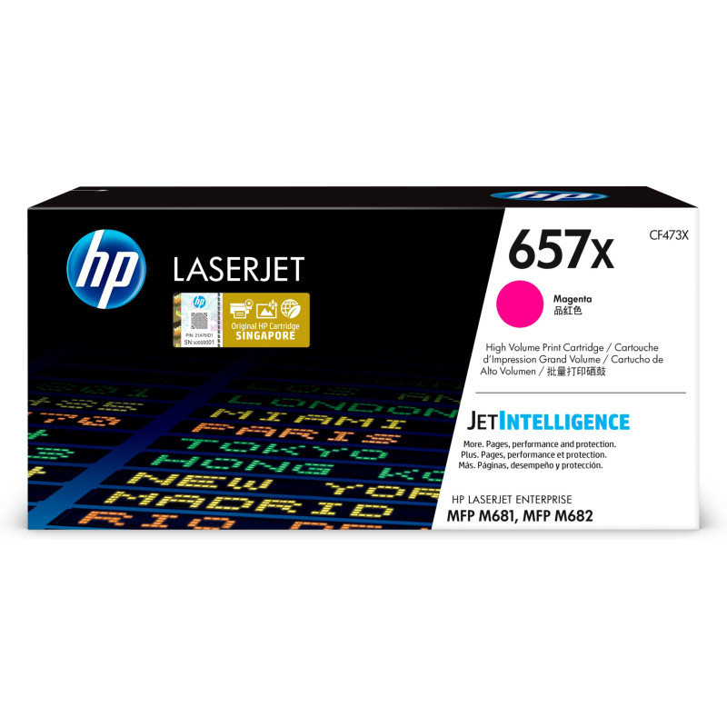 TONER MAGENTA HP 657X COLOR LASERJET ENTERPRISE M681-M682