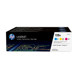 KIT 3 TONER COLORI CIANO MAG GIALLO   LASERJET NR.128A