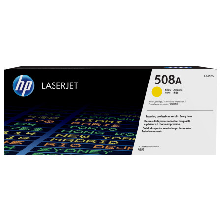 508A TONER   GIALLO LASER JET SERIE M552 M553