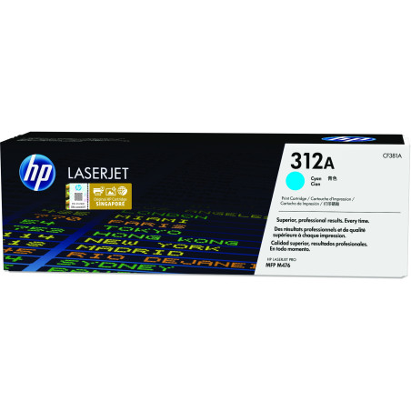 312A TONER CIANO   LASERJET