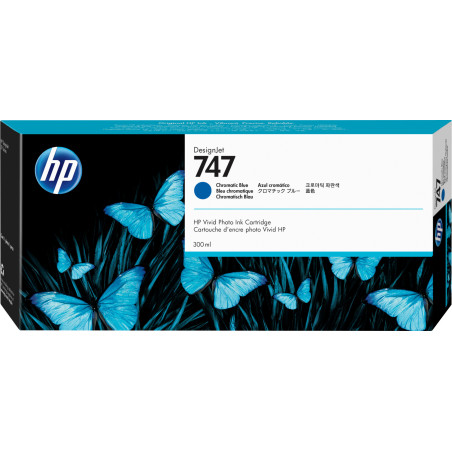 CARTUCCIA INCHIOSTRO BLU CHROMATIC HP 747