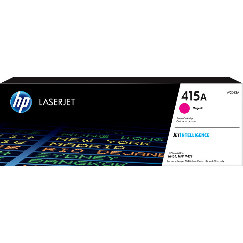 Cartuccia toner Magenta 415A per HP Color LaserJet Pro M 454 Series  Pro M 454 d